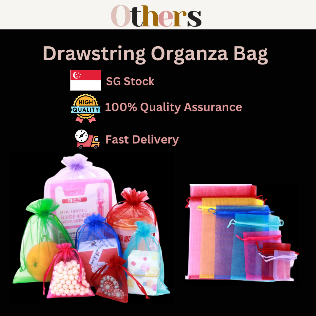 Drawstring Organza Bag