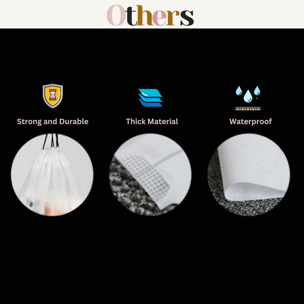 Translucent Drawstring Bag