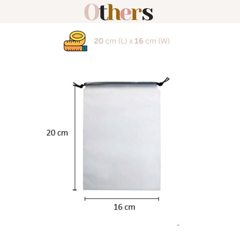 Translucent Drawstring Bag