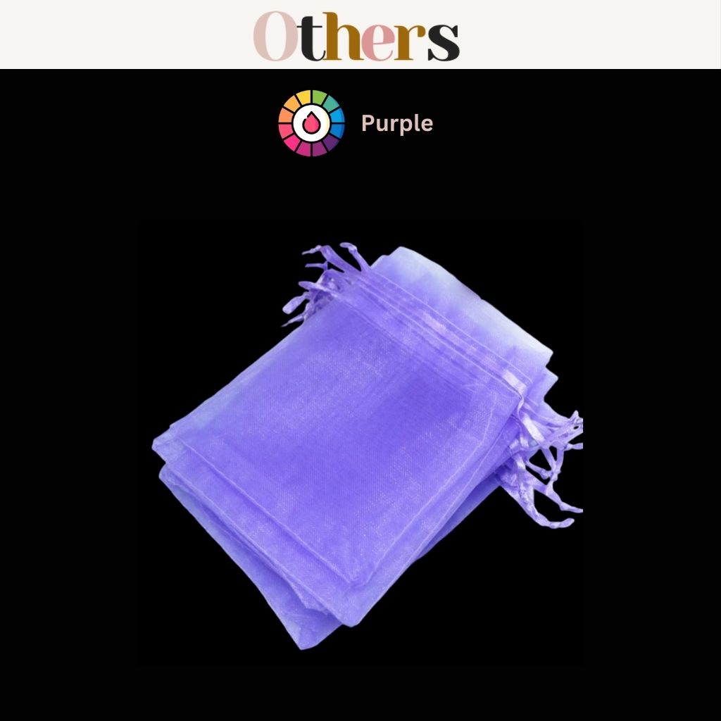 Drawstring Organza Bag