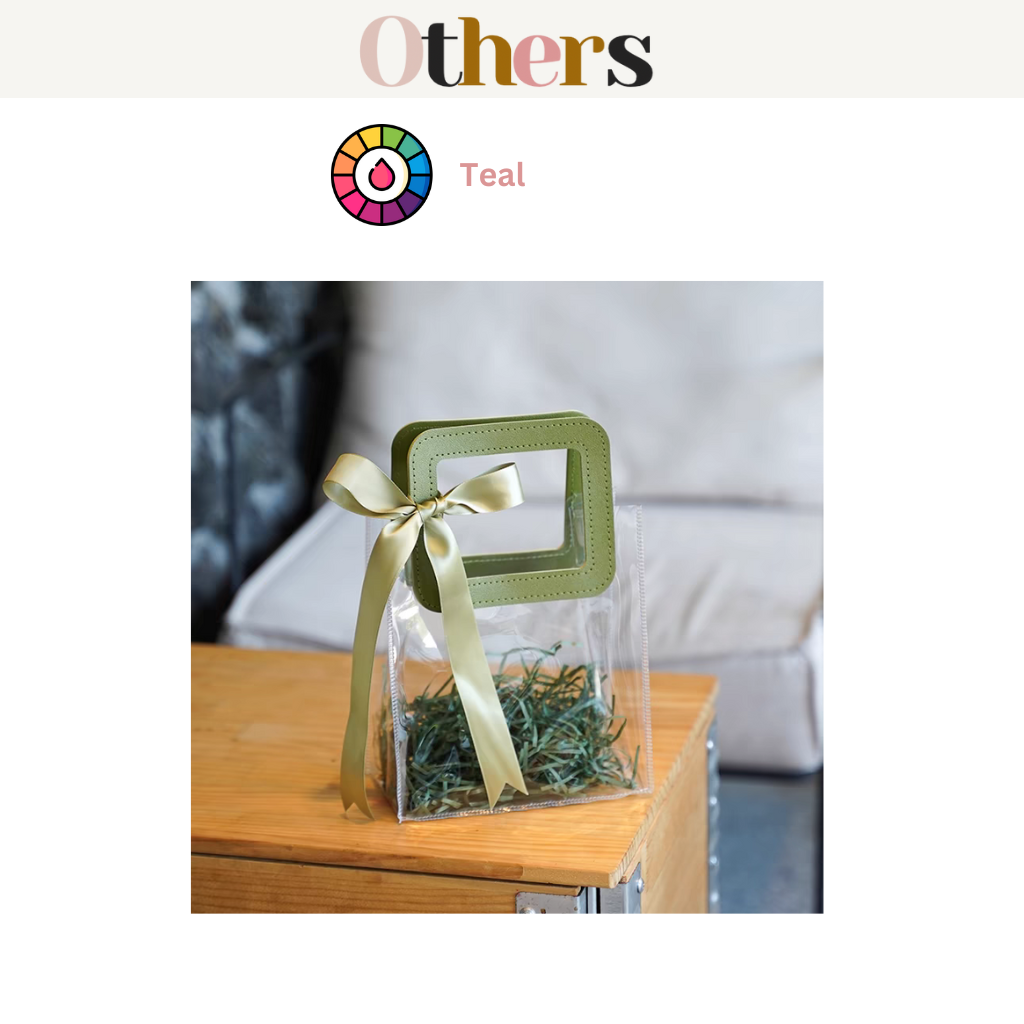 PVC Clear Gift Bag (Thick Handle)
