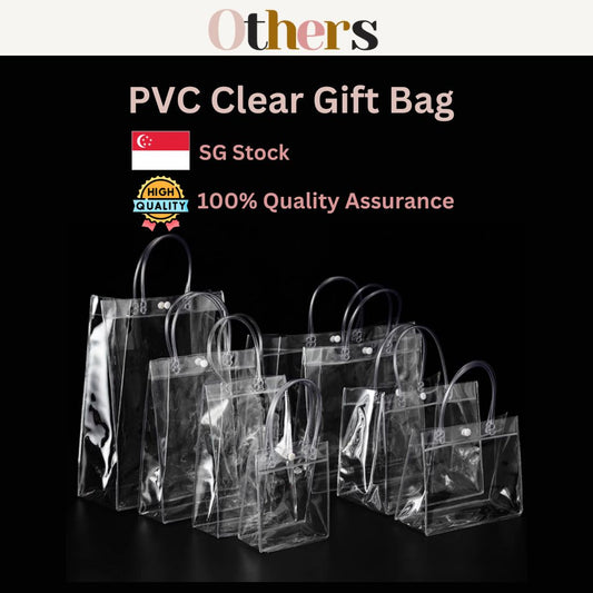 Transparent PVC Clear Bag (Button)