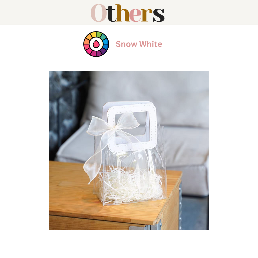 PVC Clear Gift Bag (Thick Handle)