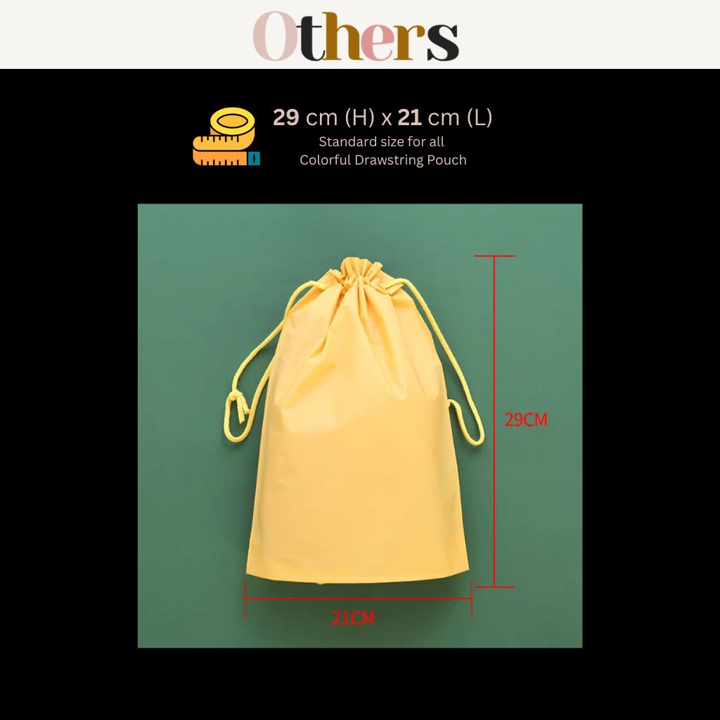 Colorful Drawstring Pouch