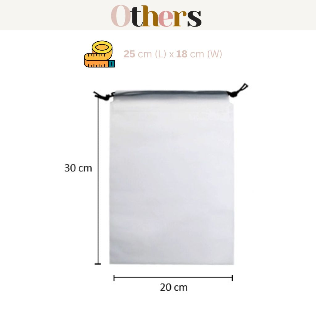 Translucent Drawstring Bag