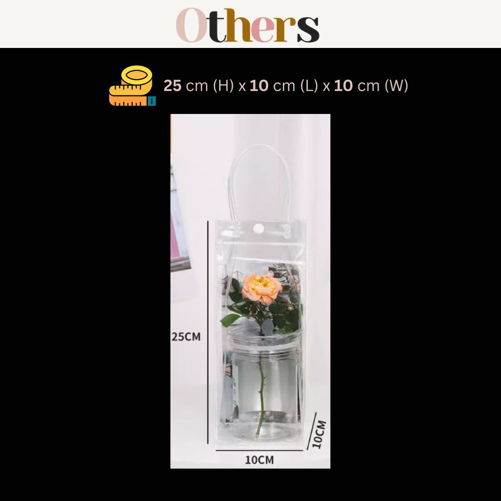 Transparent PVC Clear Bag (Button)