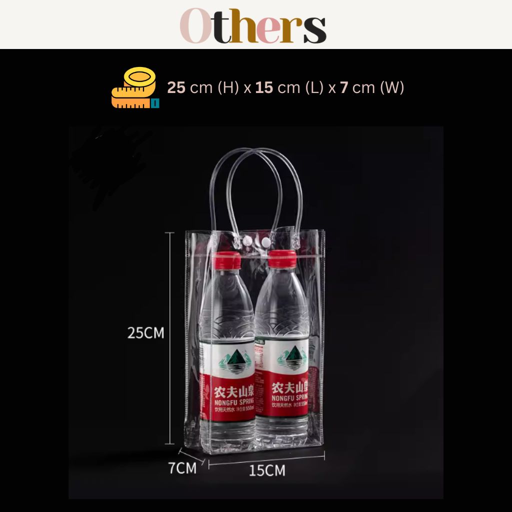 Transparent PVC Clear Bag (Button)