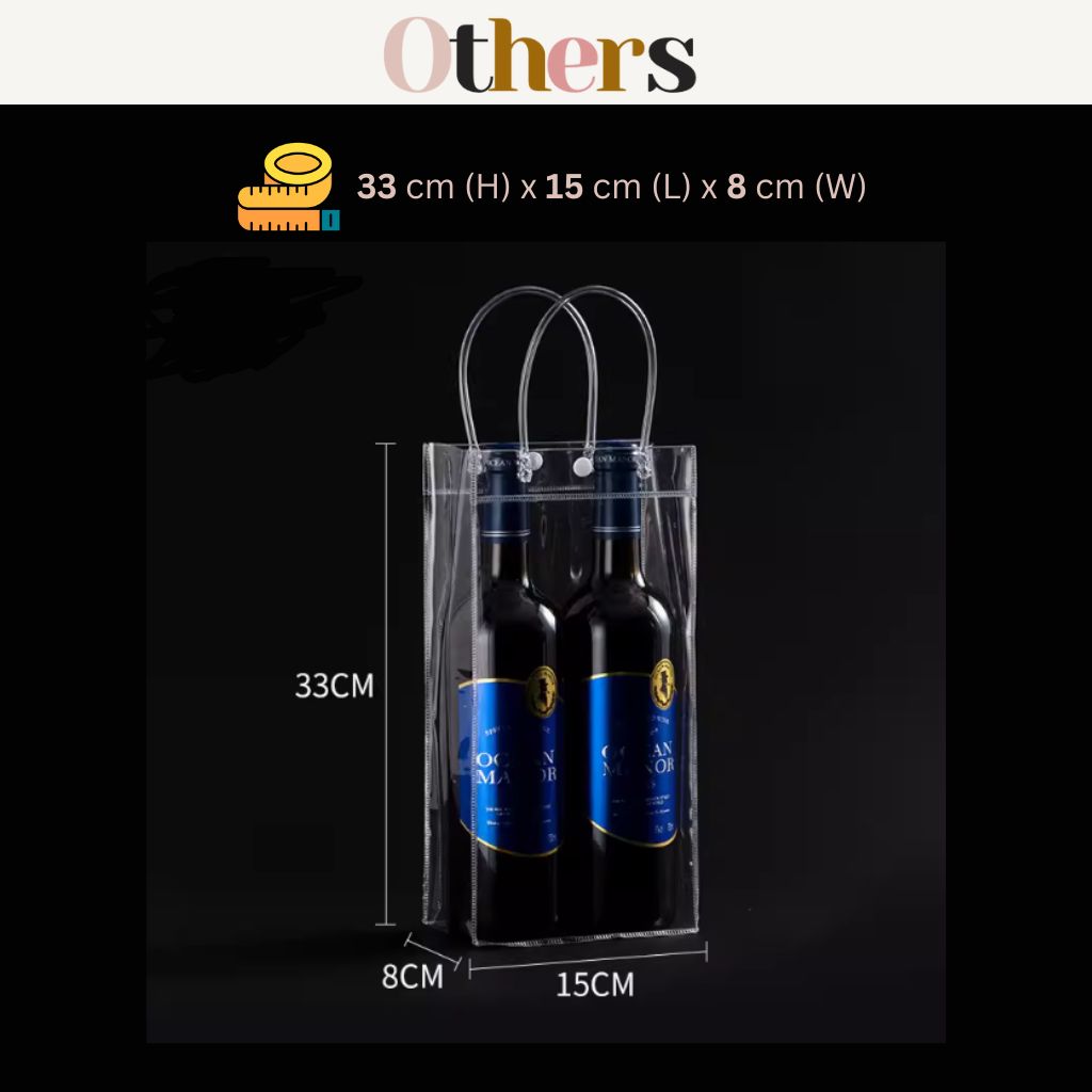 Transparent PVC Clear Bag (Button)